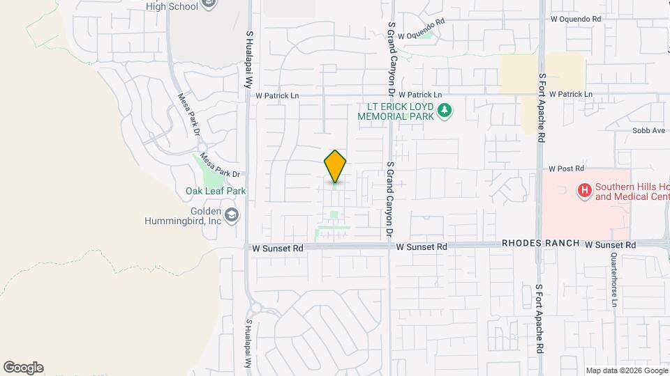6355 Urban Creek Ct Map and Location Details