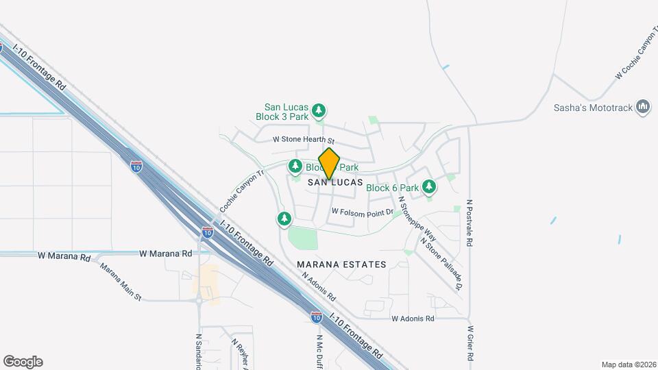 14195 N Dart Point Way Map and Location Details