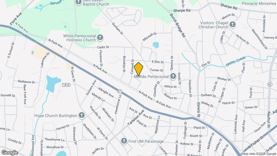 1413 Grimes St Map and Location Details