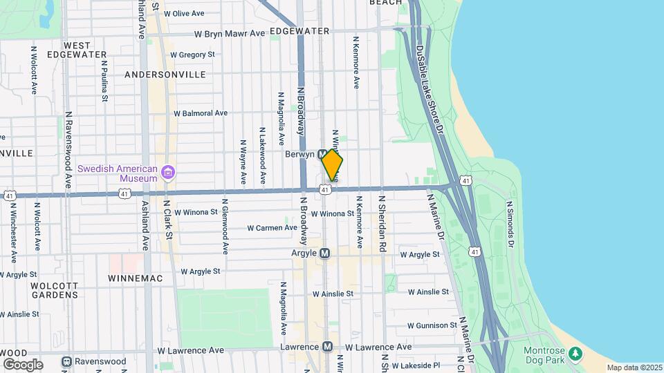 5200 N Winthrop Ave Map and Location Details