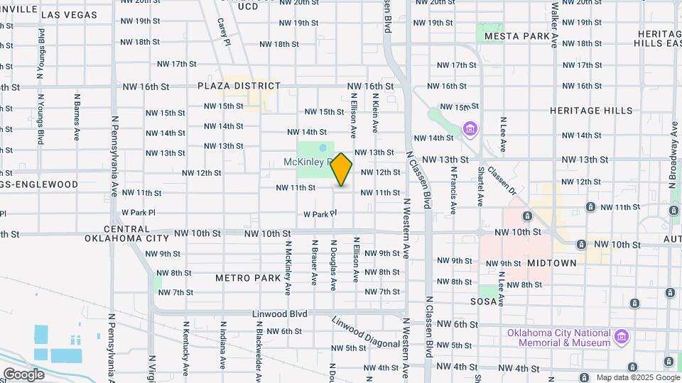 1710 NW 10th St Map and Location Details