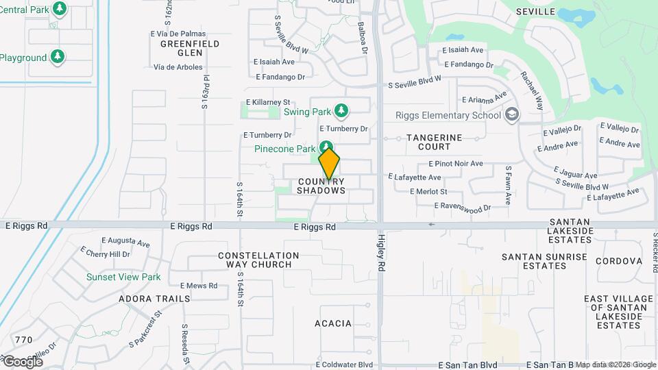 3050 E Merlot St Map and Location Details