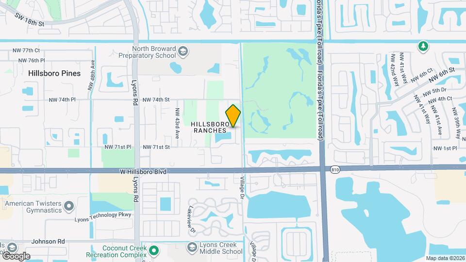 7145 Crescent Creek Pl Map and Location Details