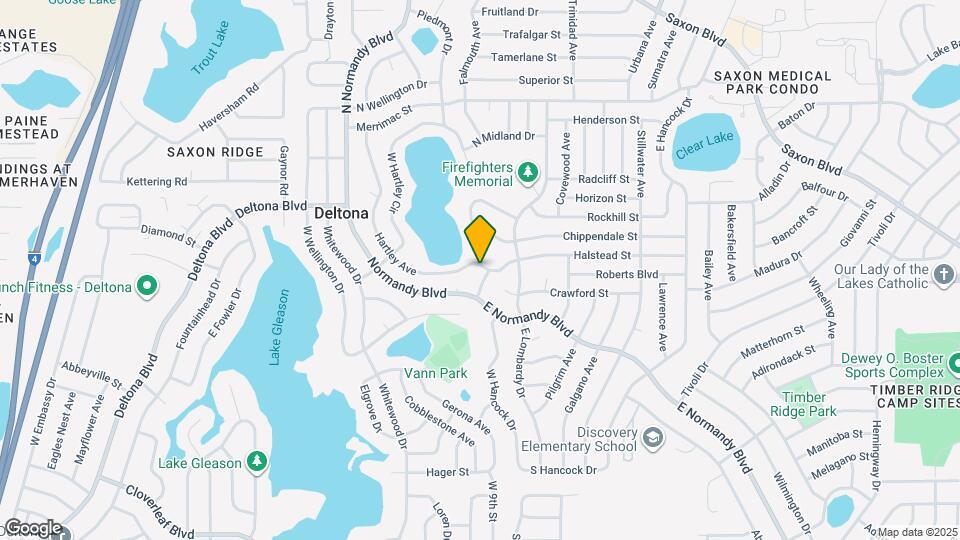 725 Hartley Ave Map and Location Details