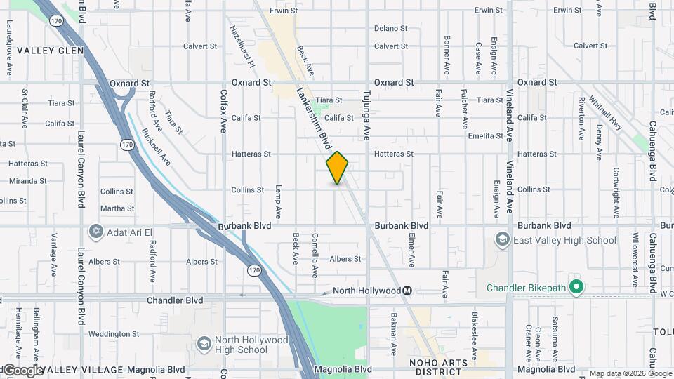 11457 Collins St, Unit 111 Map and Location Details