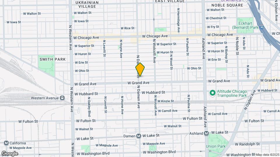 1957 W Race Ave Map and Location Details