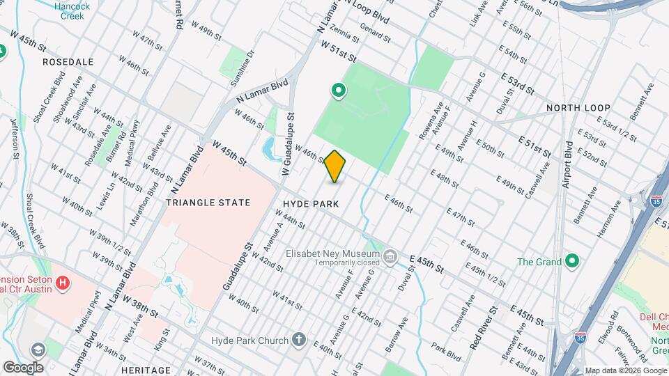 4516 Avenue D #C C Map and Location Details