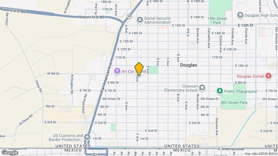 835 F Ave Mapa y Detalles de la Ubicación
