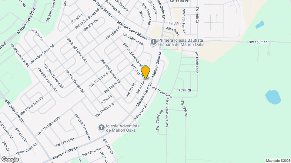 16673 SW 21 Cir Map and Location Details