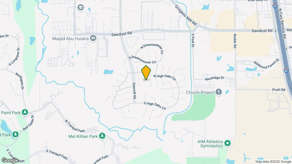 27 S Brook Pebble Ct Map and Location Details