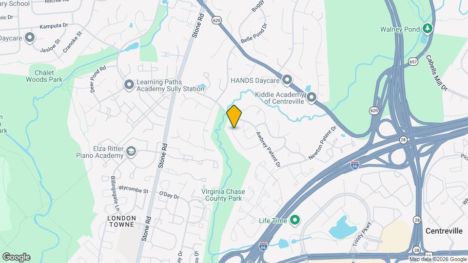 14508 Four Chimney Dr Map and Location Details