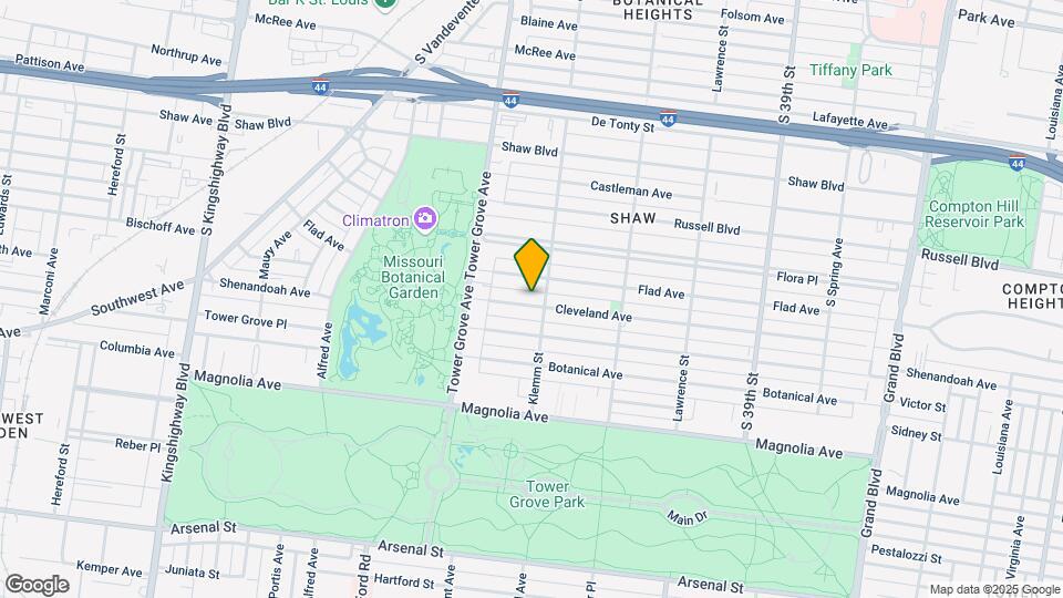 4211 Cleveland Ave Map and Location Details