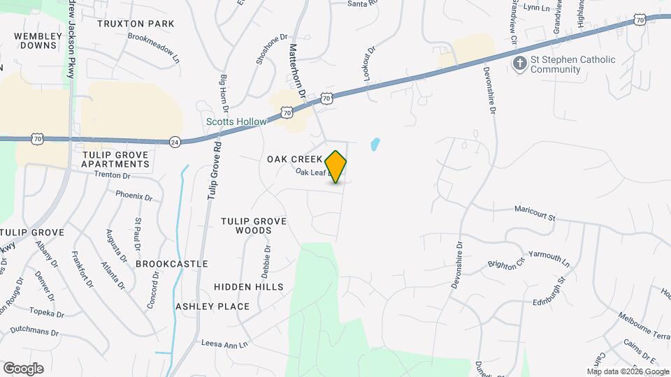 1357 Busiris Dr Mapa y Detalles de la Ubicación