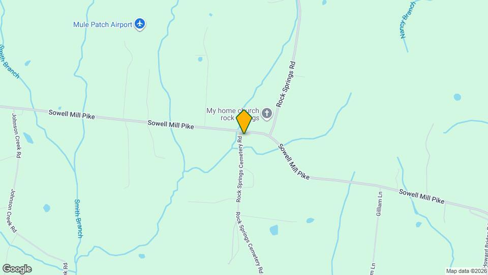 2438 Sowell Mill Pike Map and Location Details