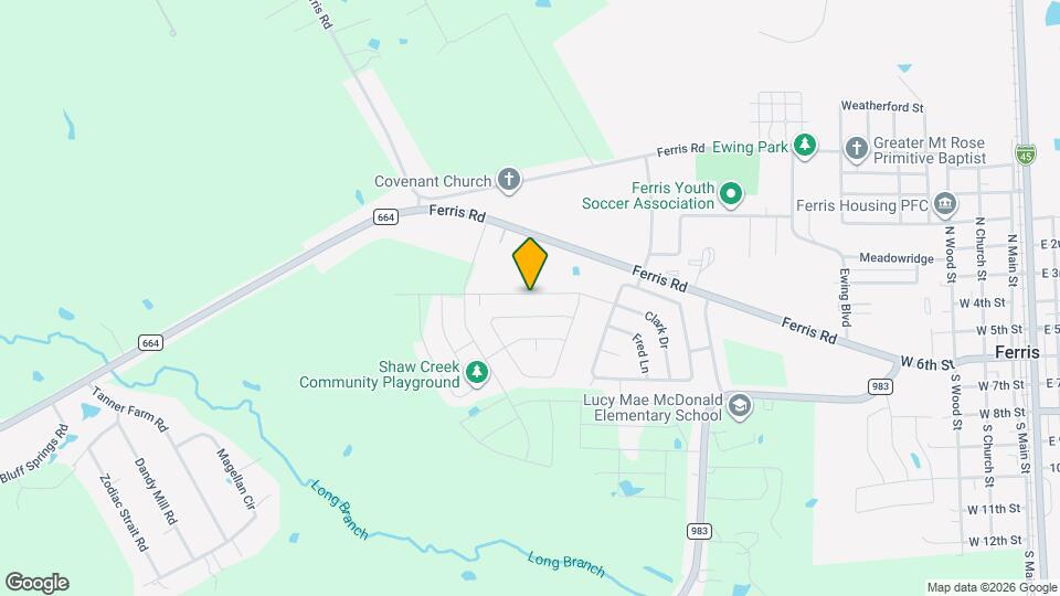 900 Clark Dr Map and Location Details