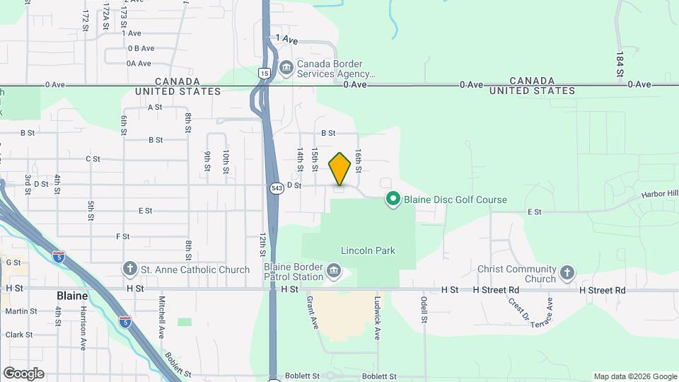 1577 D St Map and Location Details