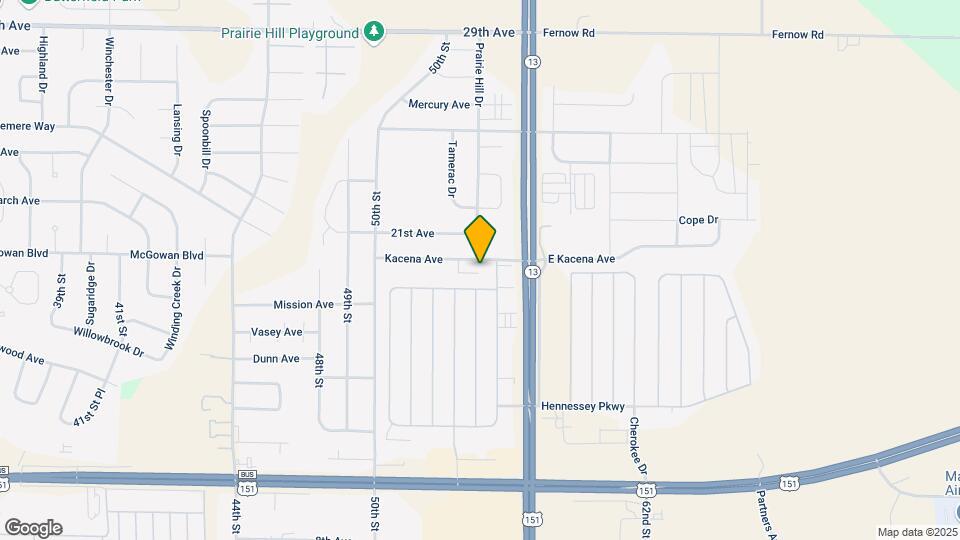 5601 Kacena Ave Map and Location Details