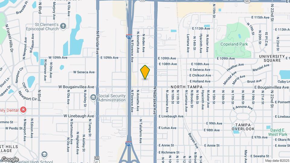 10405 N Arden Ave Map and Location Details