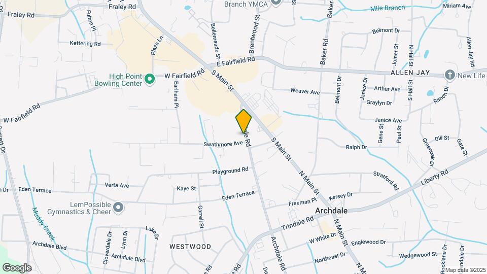 2926 Archdale Rd Map and Location Details