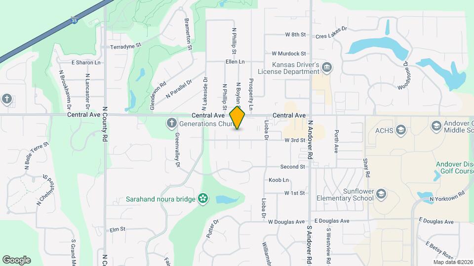 437 Hillcrest Ct N Map and Location Details