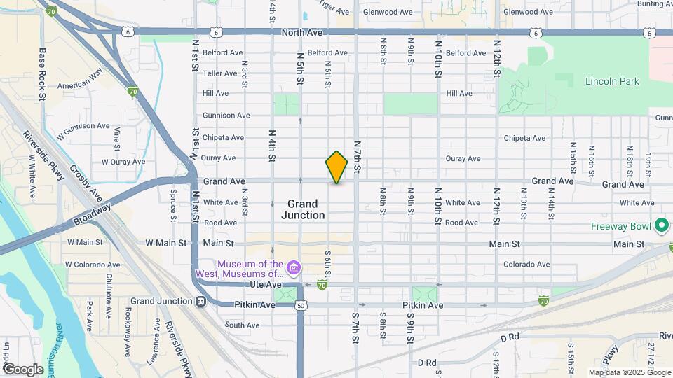 619 Grand Ave Mapa y Detalles de la Ubicación