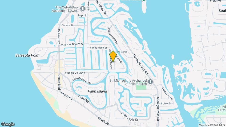 5157 Sandy Beach Ave Map and Location Details