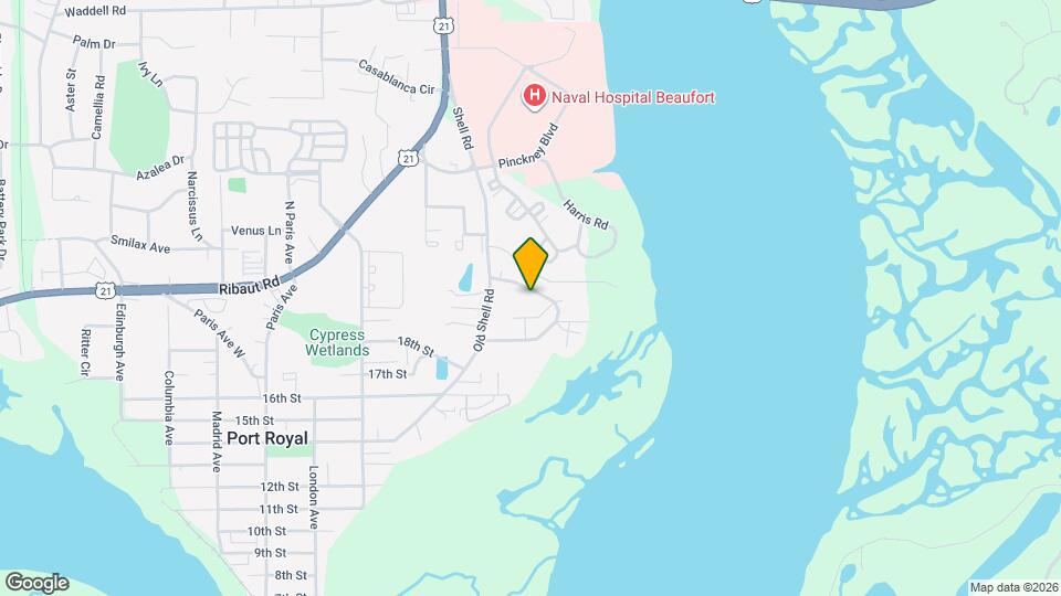 645 Fort Frederick Cir Map and Location Details