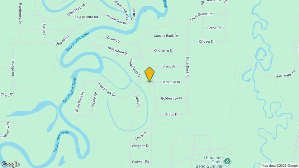 55891 Snow Goose Rd Map and Location Details