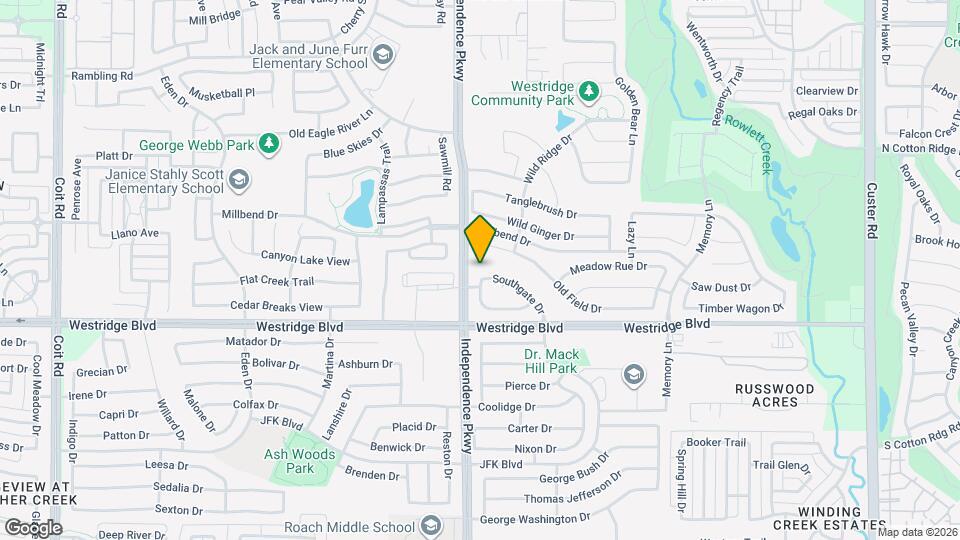 9964 Southgate Dr Map and Location Details