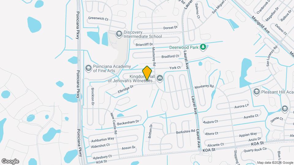 677 Elbridge Dr Mapa y Detalles de la Ubicación