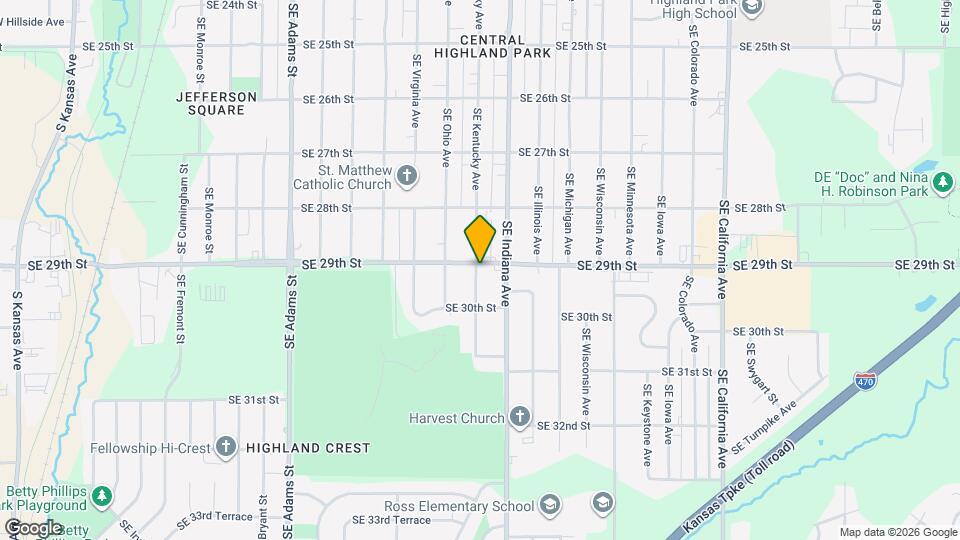 Highland Hills South Apartment Map and Location Details