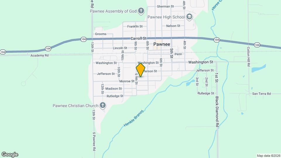 811 Monroe St Map and Location Details