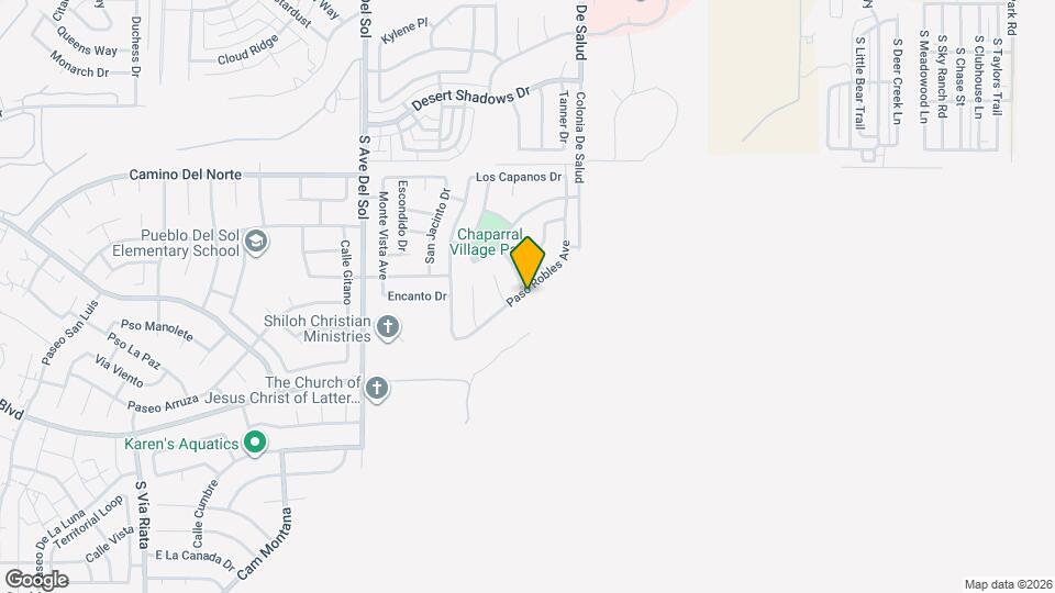 1315 Paso Robles Ave Map and Location Details