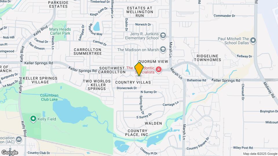 2119 Misty Meadow Ct Map and Location Details
