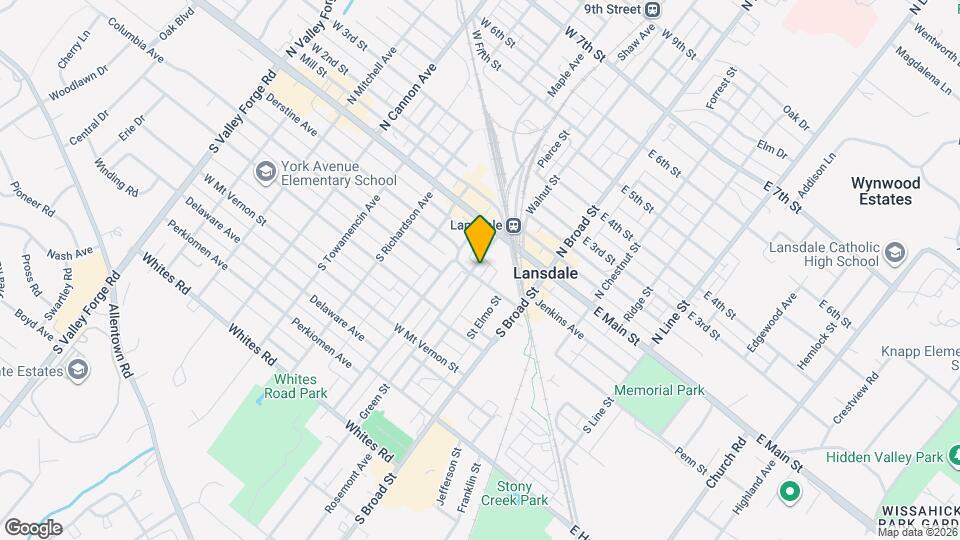 45 Green St Map and Location Details