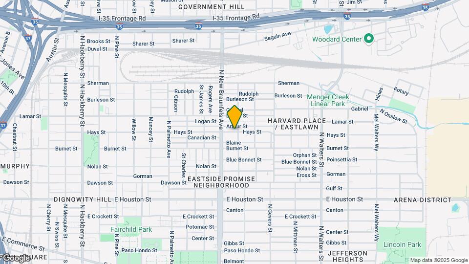 1430 Hays St Mapa y Detalles de la Ubicación