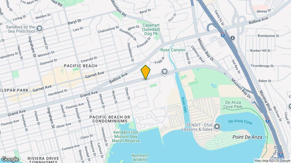 2341-2343 Grand Ave Map and Location Details