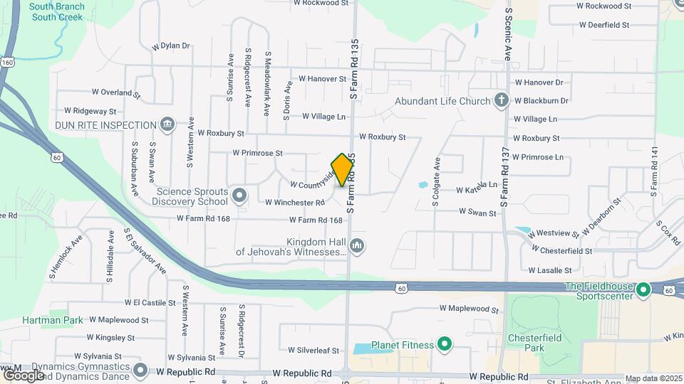 3116 Countryside Ct Map and Location Details