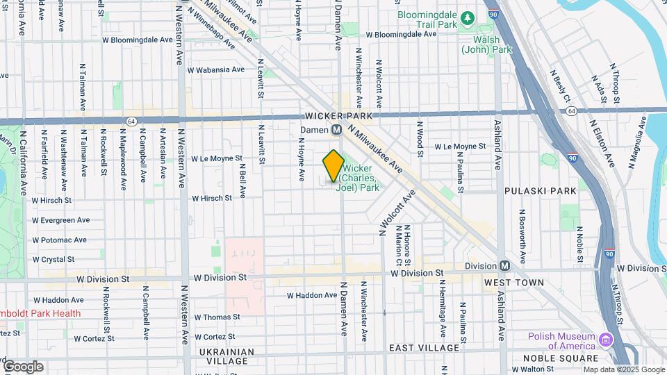 Wicker Park Senior Apartments Map and Location Details