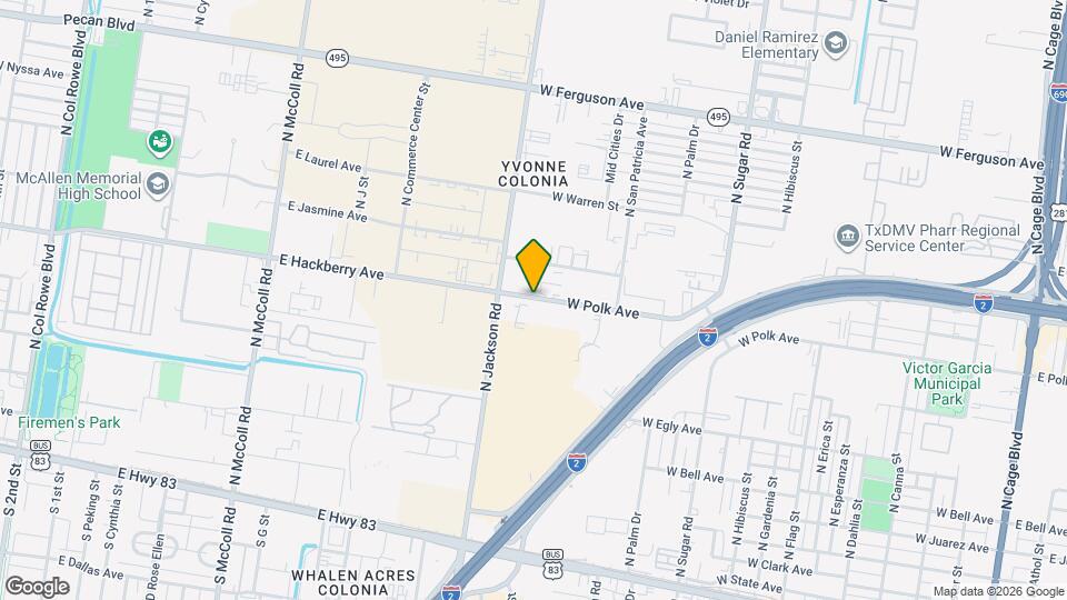 1603 W Omni Ave Map and Location Details