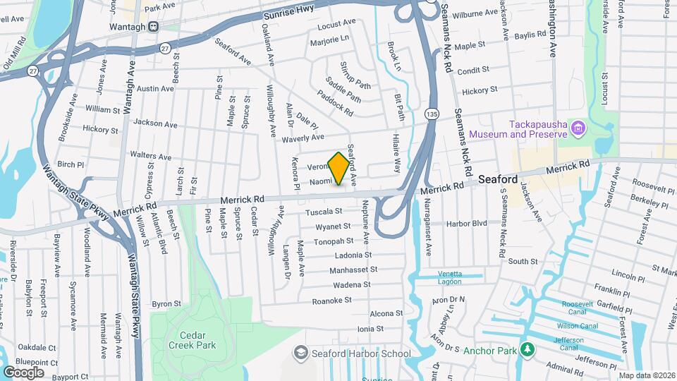 3591 Merrick Rd Mapa y Detalles de la Ubicación