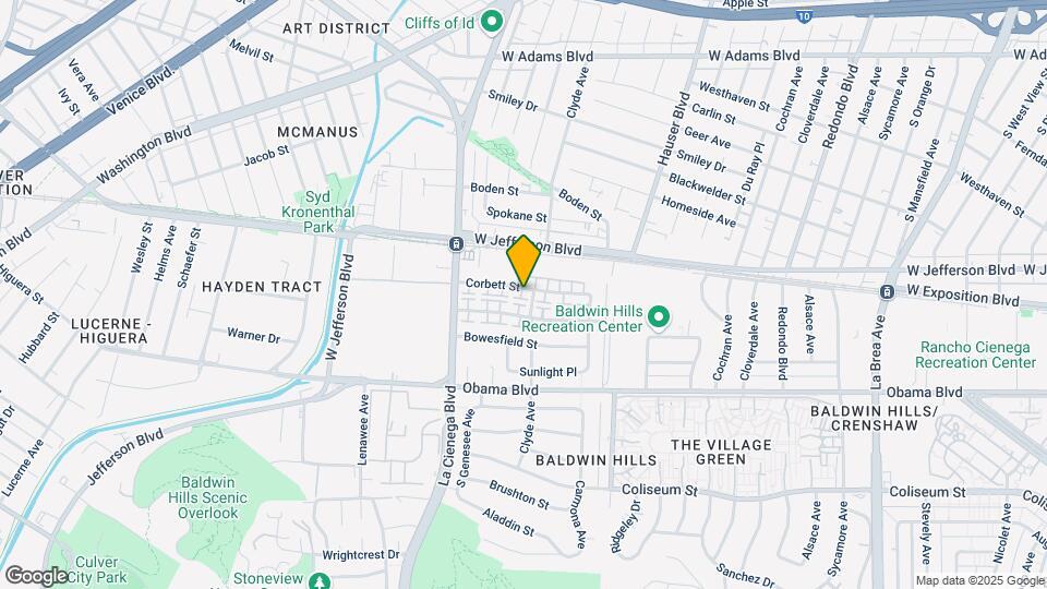 5700 Corbett St Map and Location Details