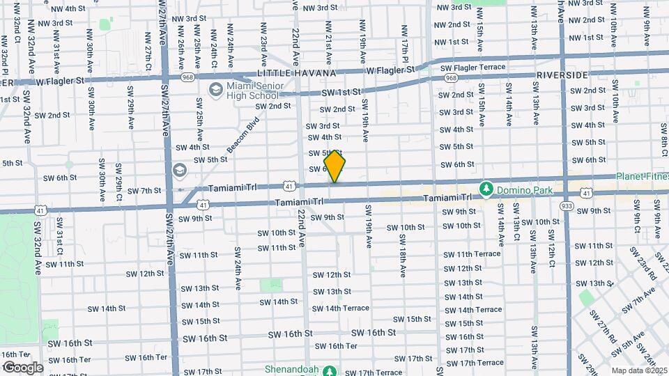 705-707 SW 21st Ave Map and Location Details