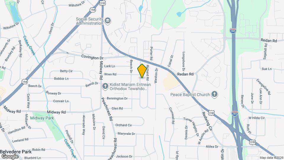 1212 Richard Rd Mapa y Detalles de la Ubicación