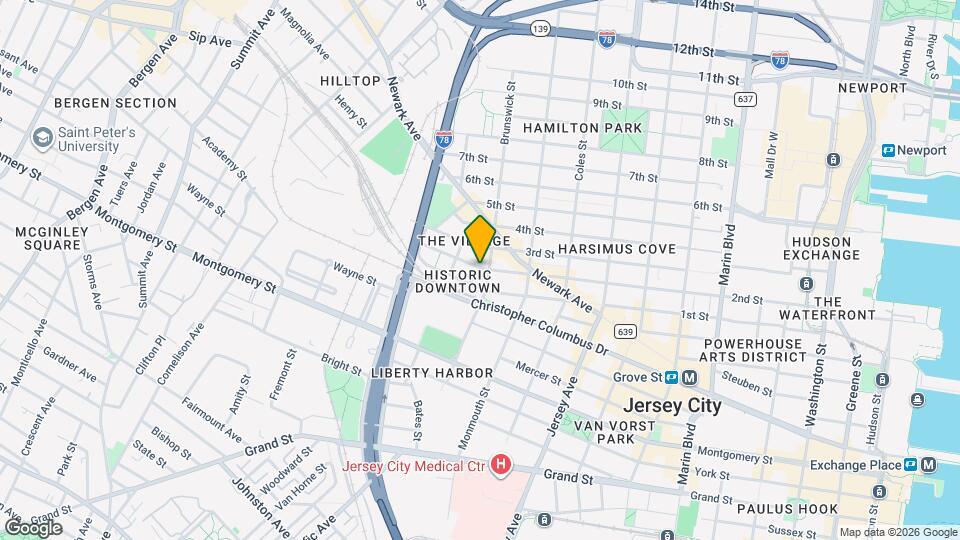 395 2nd St Map and Location Details