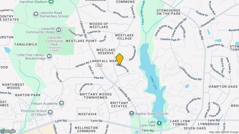 4113 Betterton Dr Map and Location Details