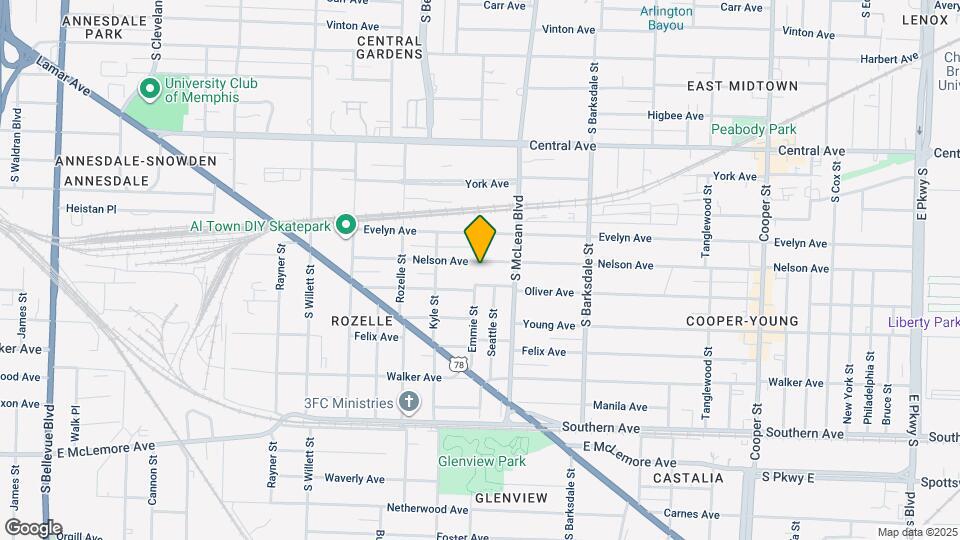 1767 Nelson Ave Mapa y Detalles de la Ubicación