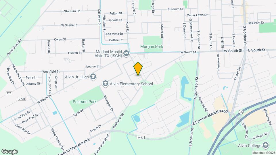 1712 Redwood Cir Map and Location Details