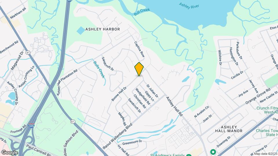 1605 Boone Hall Dr Map and Location Details