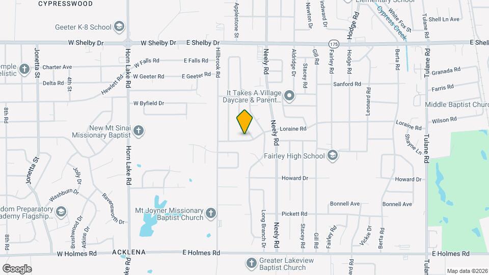 172 Loraine Rd Map and Location Details